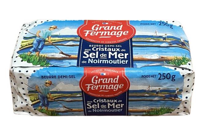 Beurre Sel Mer Noirmoutier Grand Fermage 250g