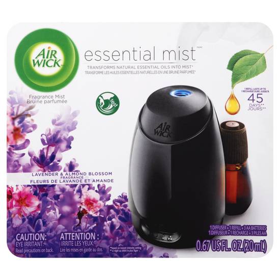 Air Wick Essential Mist Lavender & Almond Blossom Fragance Kit