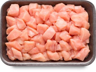 Chicken Breast Boneless Skinless Diced - 1.5 Lb