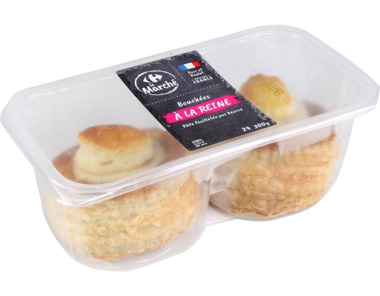 Carrefour - Le marche bouchées à la reine (300g)