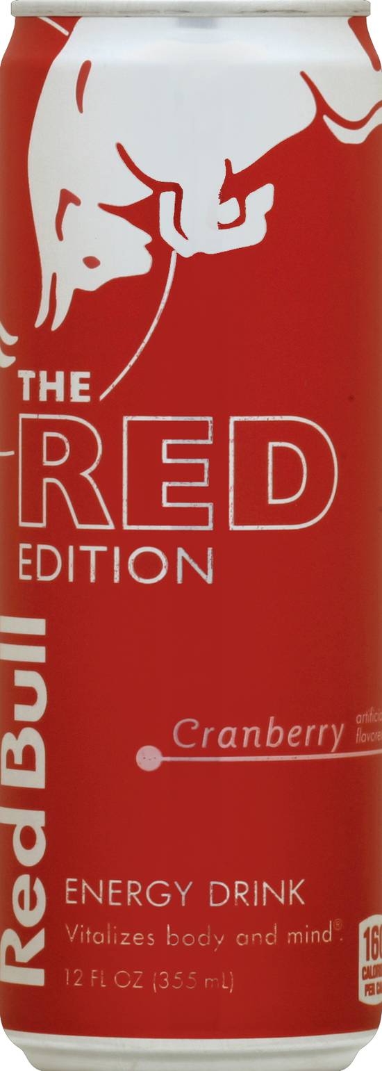 Red Bull the Red Edition Cranberry Energy Drink (12 fl oz)