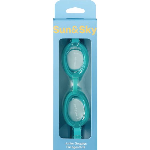 Sun & Sky Junior Swim Goggles (sky blue)