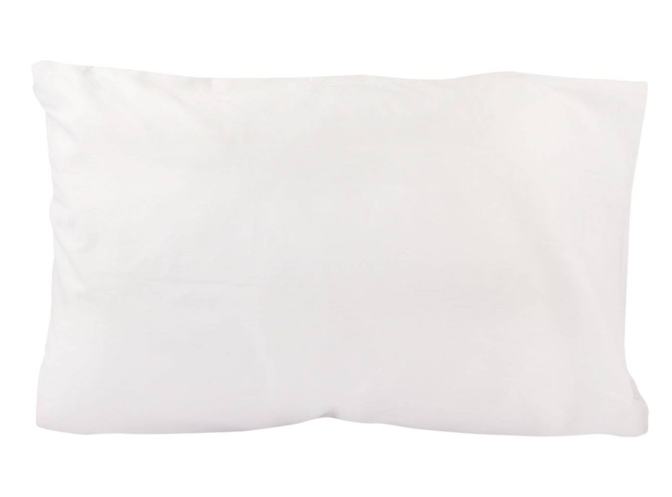 Cotidiana set 2 fundas almohadas 220 hilos blanco (50 x 90 cm)