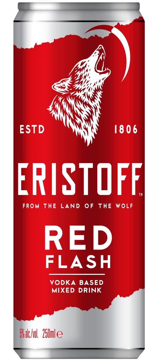 ERISTOFF Red Flash Vodka 25cl 5%