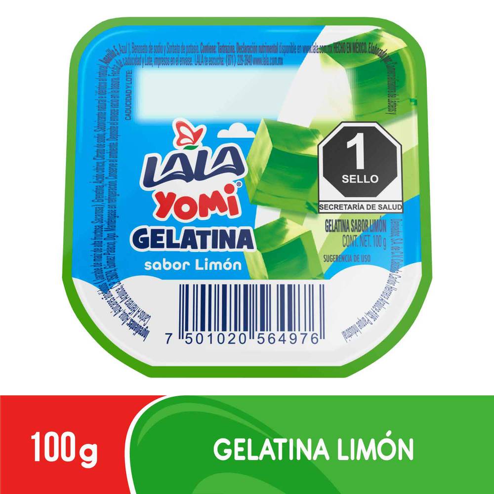 Lala · Yomi gelatina, limón (100 g)