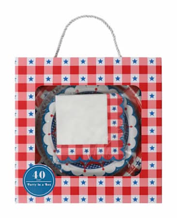 Party In A Box 40-Pack Americana