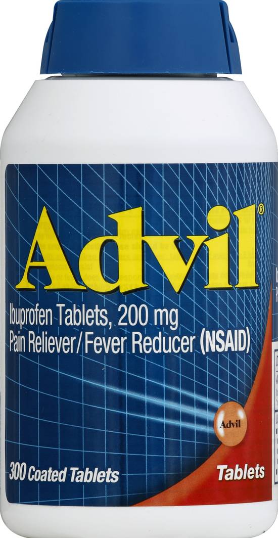 Advil Pain Reliever and Fever Reducer (300 tablets)