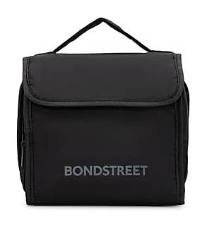 Bugatti Bondstreet Polyester Travel Toiletry Bag, Black (TAC5408BS-BLK)