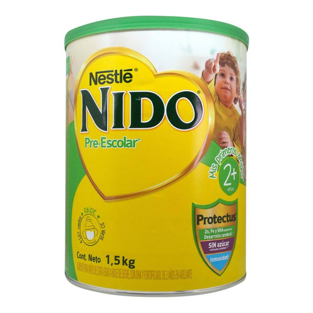 Nido · Leche en polvo, Pre-escolar (1,5 kg)