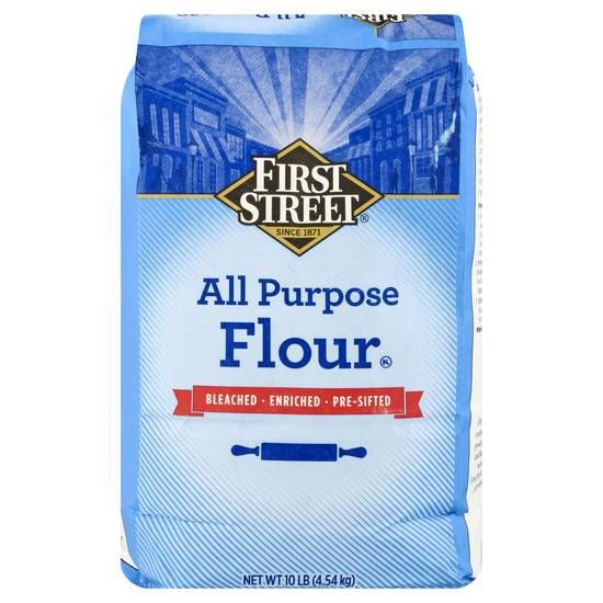 First Street Bleached & Enriched All Purpose Flour