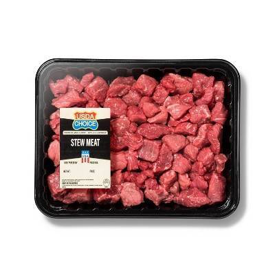 Usda Choice Angus Beef Stew Meat (1.5 lbs)