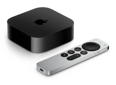 Apple Tv 4k Wi-Fi With 64 Gb 3rd Generation Streaming Device, Black