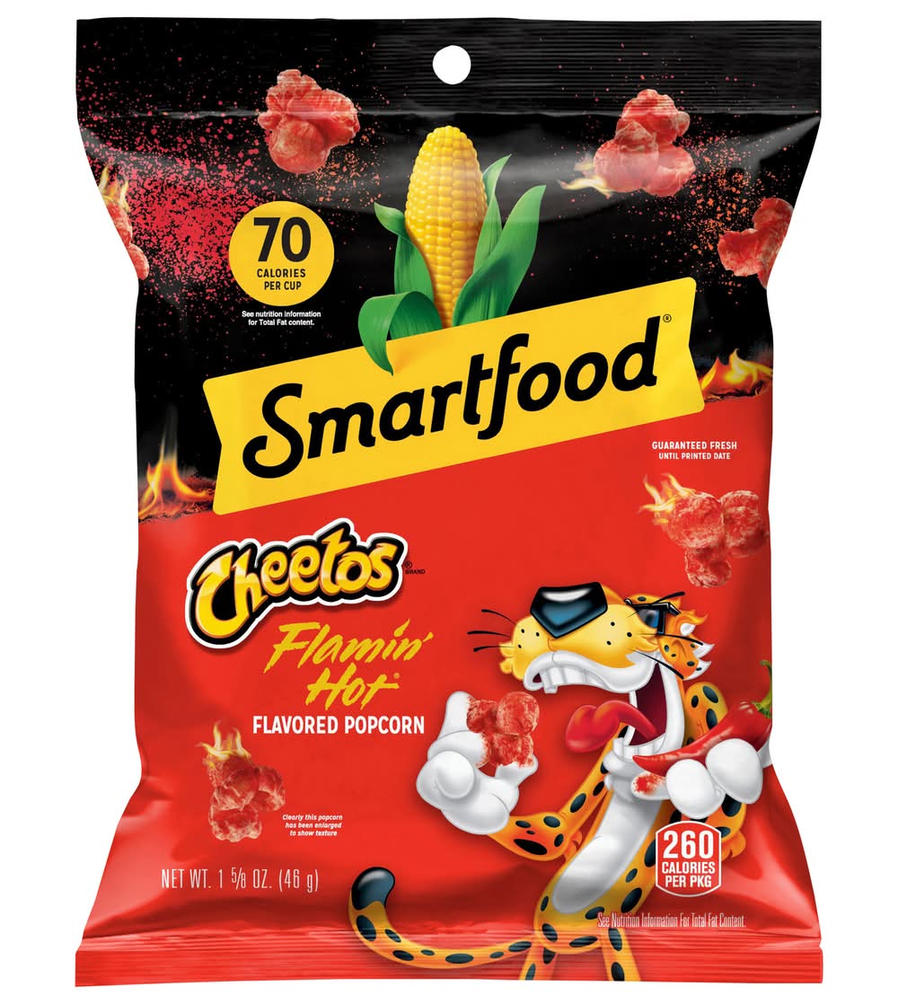 Smartfood Flavored Popcorn, Cheetos Flamin' Hot (1.62 oz)