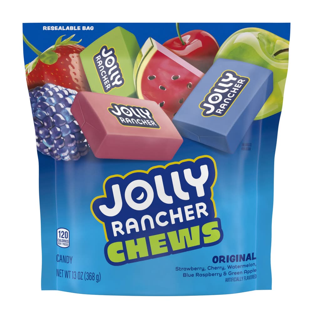 Jolly Rancher Original Chews Candy, Assorted (13 oz)