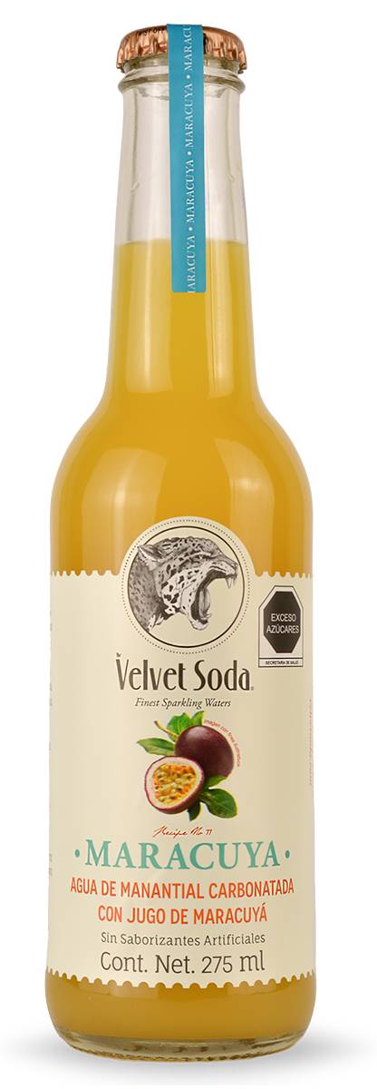 Velvet · Soda maracuya (275 ml)
