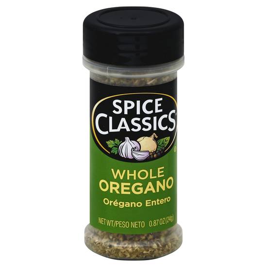 Spice Classics Whole Oregano Shaker