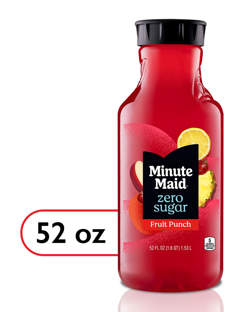 Minute Maid Zero Sugar Juice, Fruit Punch (52 fl oz)