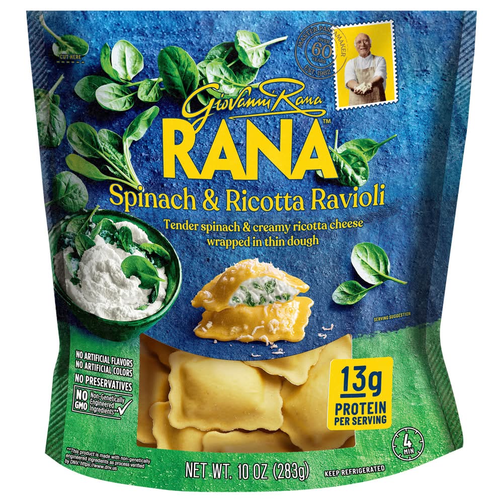 Giovanni Rana Ravioli, Spinach-Ricotta (10 oz)