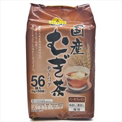 トップバリュ　ベストプライス　国産むぎ茶　ティーバッグ　８ｇ×５６袋入