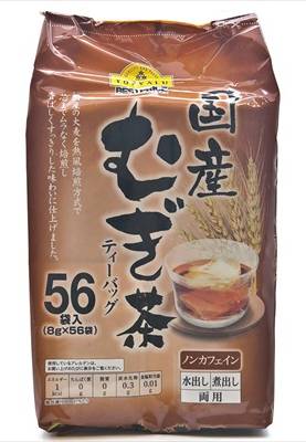 トップバリュ　ベストプライス　国産むぎ茶　ティーバッグ　８ｇ×５６袋入
