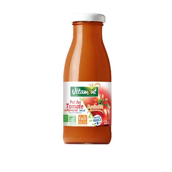 Mini jus de tomates 25cl - VITAMONT - BIO
