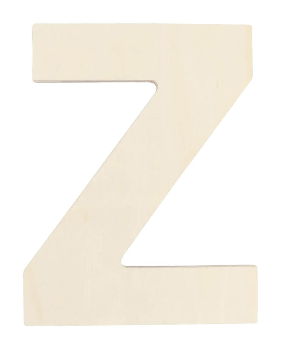 Wooden Letter Z