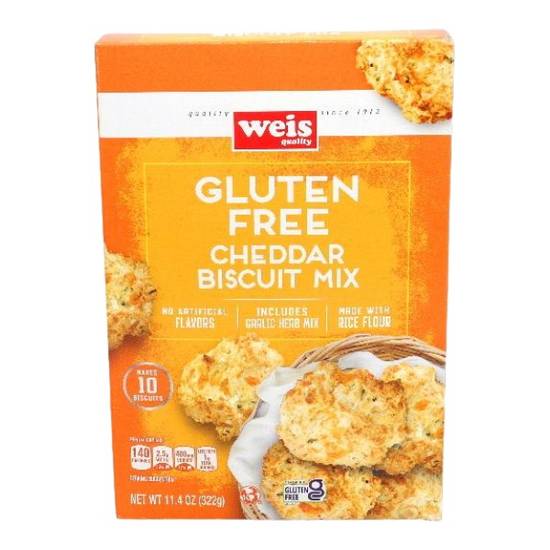 Weis Quality Cheddar Biscuit Mix Gluten Free