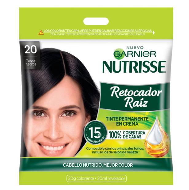 Nutrisse · Retocador de raíz tonos negros 20 (40 g)