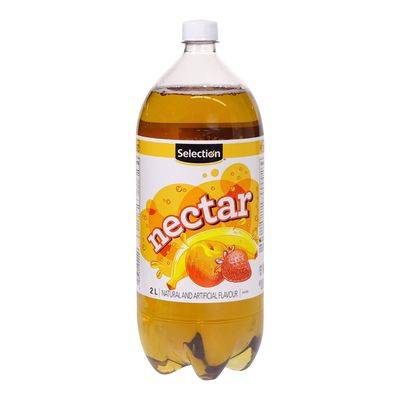Selection boisson gazeuse au nectar (2 l) - nectar soft drink (2 l)