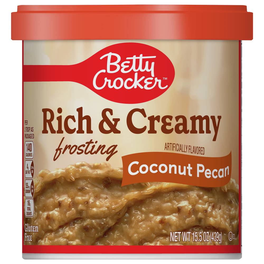 Betty Crocker Rich & Creamy Coconut Pecan Frosting (15.5 oz)