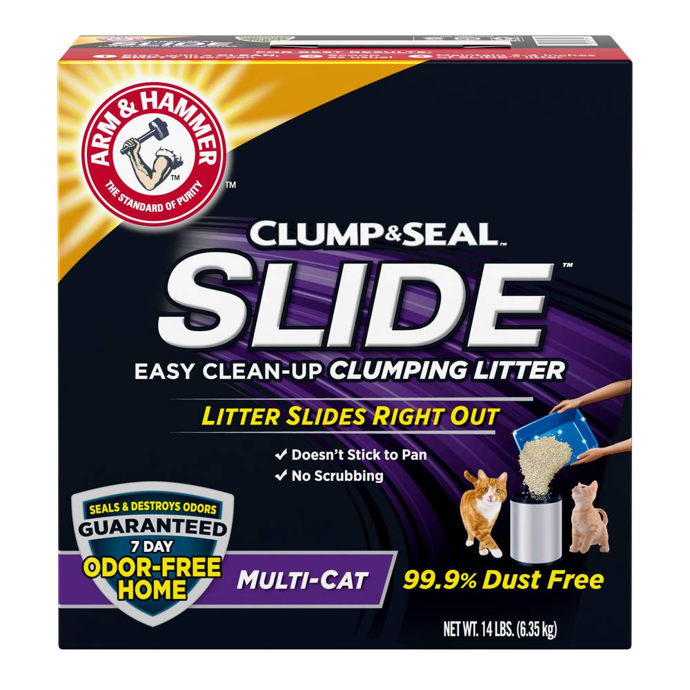 Arm & Hammer Slide Easy Clean-Up Clumping Litter (14 lbs)