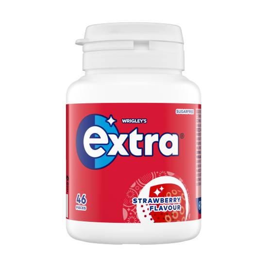 Extra Strawberry, Sugarfree Chewing Gum (46 pack)