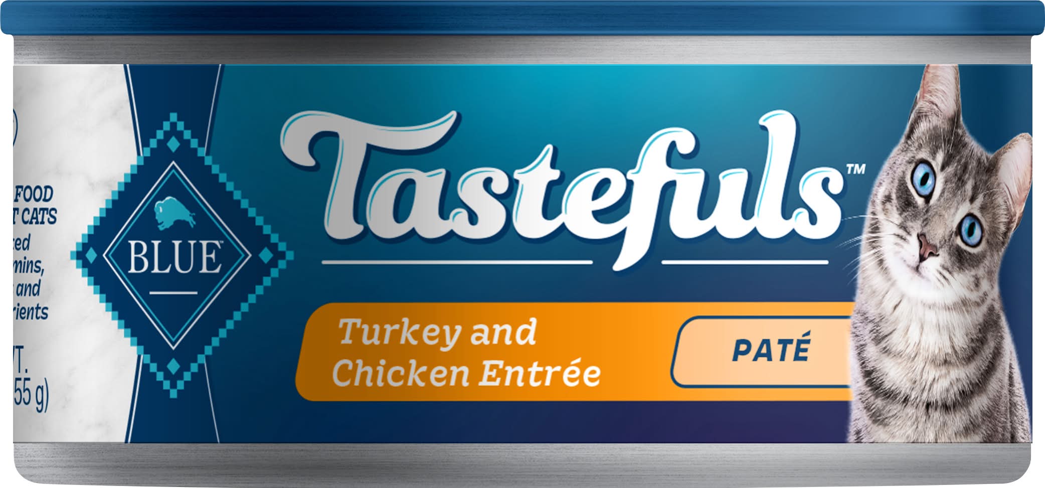 Blue Tastefuls Turkey and Chicken Entree Pate (5.5 oz)