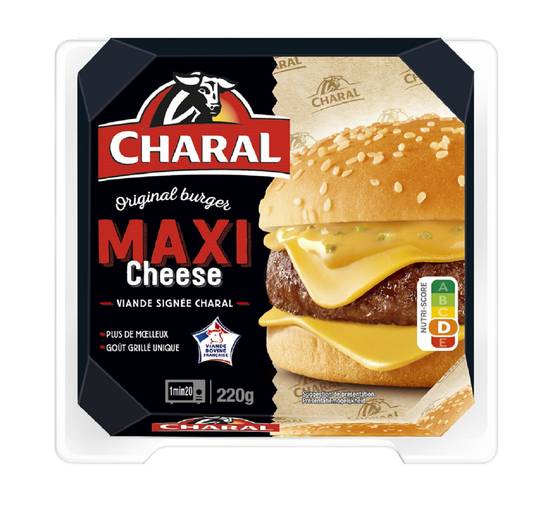 Charal - Original burger maxi cheese