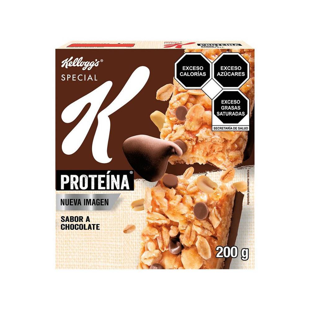Kellogg's special k barras de proteína y chocolate (caja 200 g)