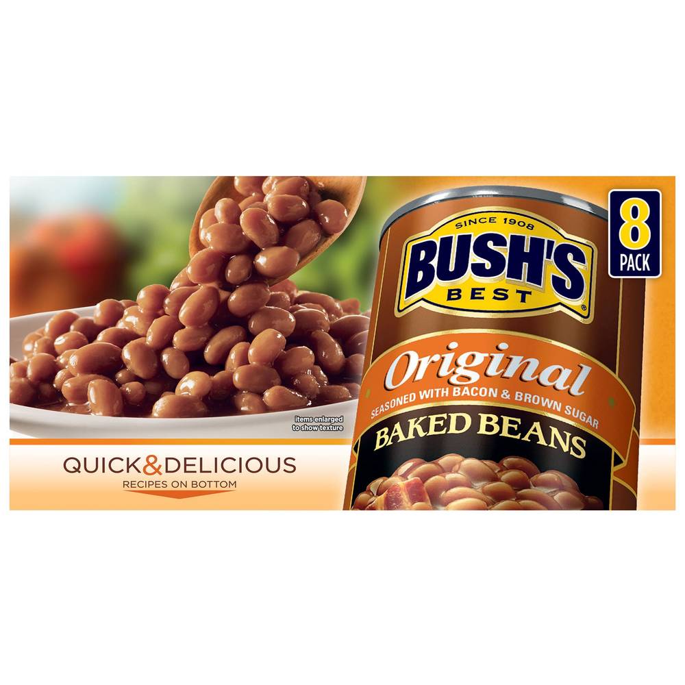 Bush's Baked Beans, 16.5 oz, 8-count