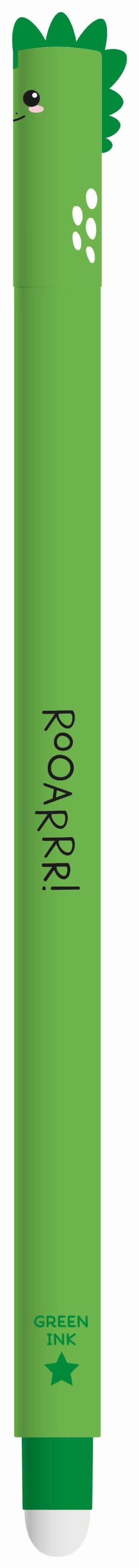 Caneta Apagar Dinossauro - Cor Verde