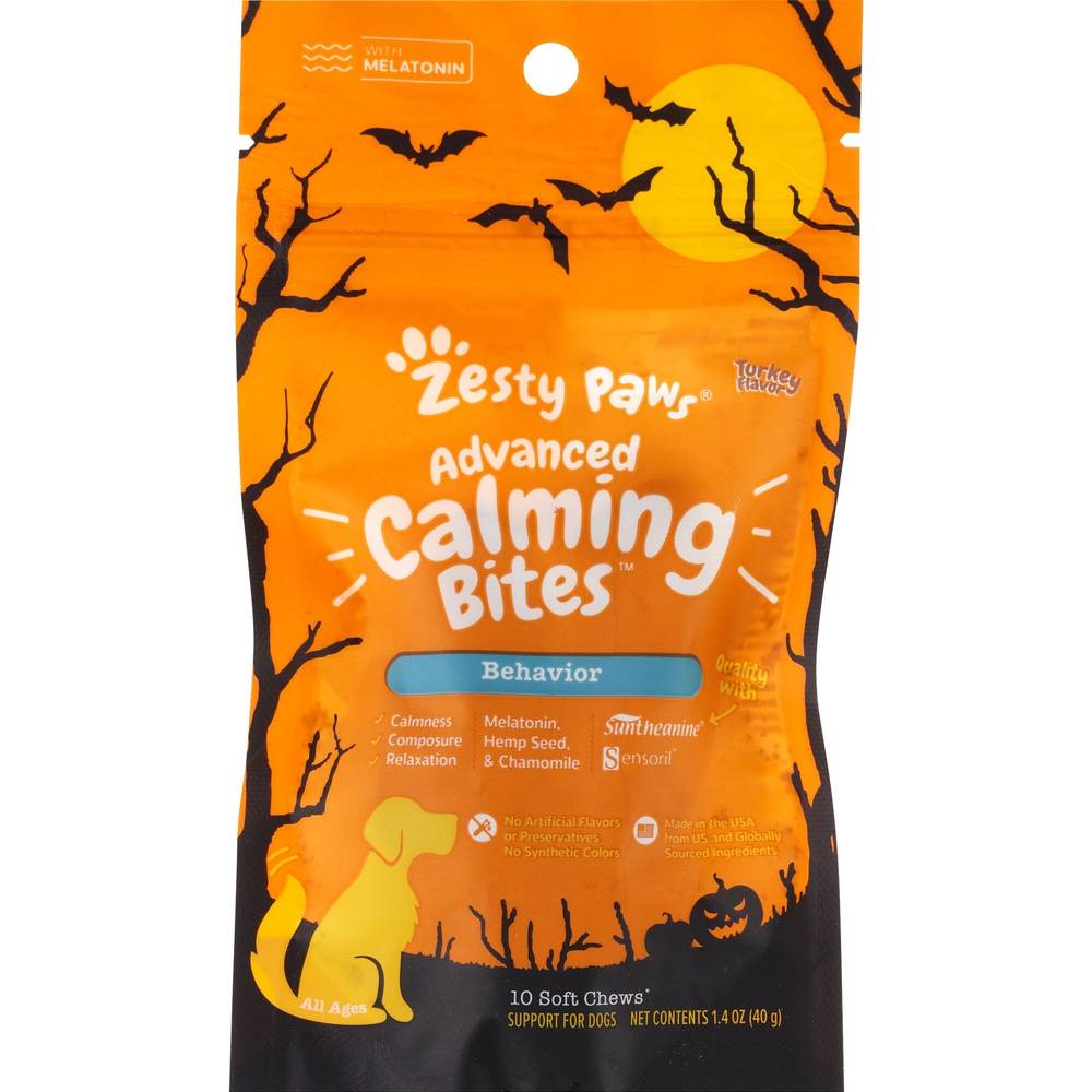 Zesty Paws Advance Calming, 10 Ct