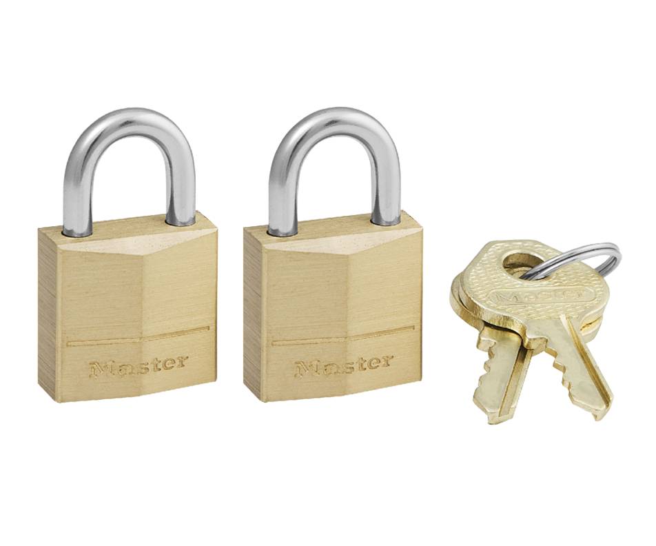 Master Lock Solid Brass Keyed Alike Padlocks