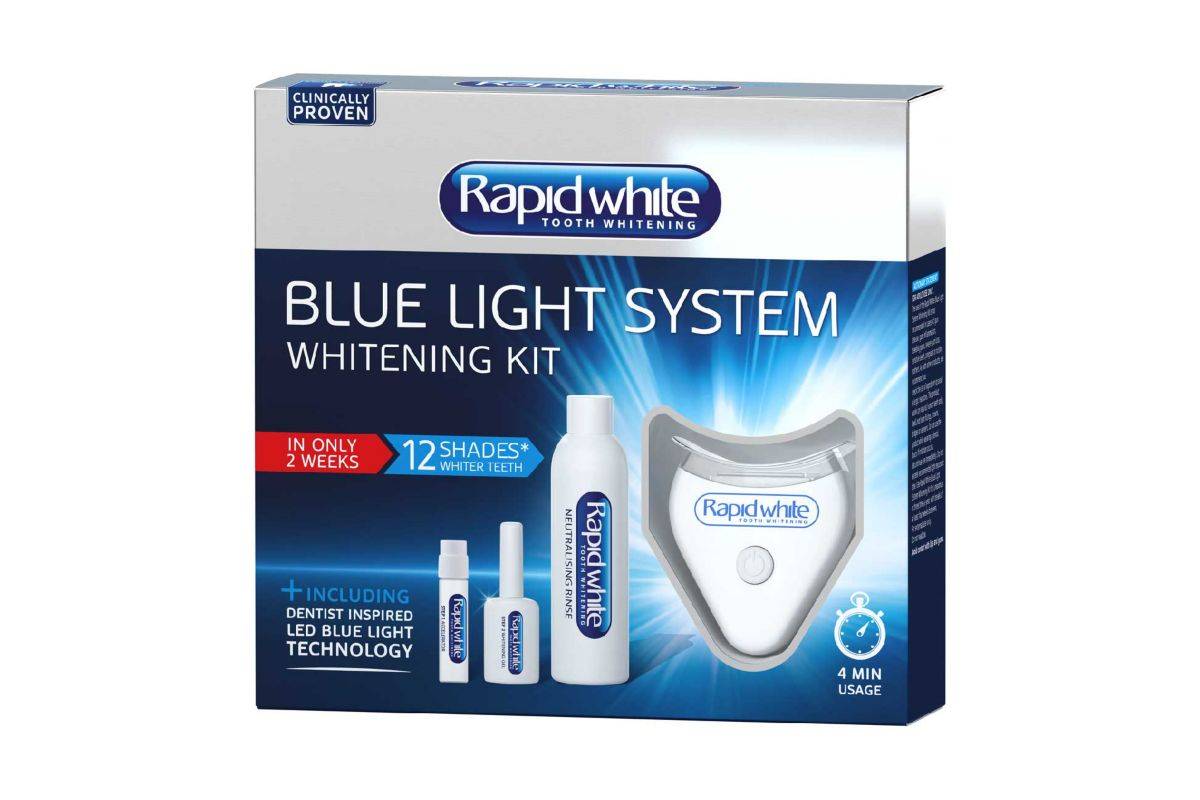 Rapid White - Blue Light Tooth Whitening System