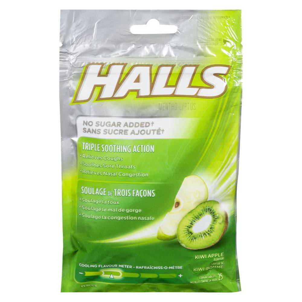 Halls Mentho-Lyptus Kiwi Apple (25 g)