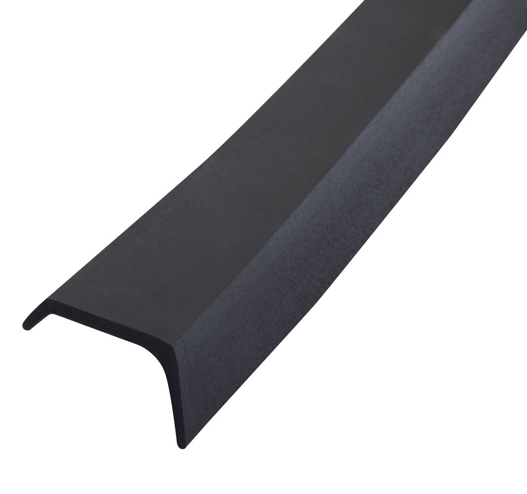 M-D 16-ft x 2-in x 1-in Black Rubber Garage Weatherstrip