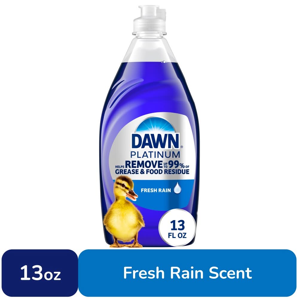 Dawn Ultra Platinum Dishwashing Liquid, Refreshing Rain (16.2 fl oz)
