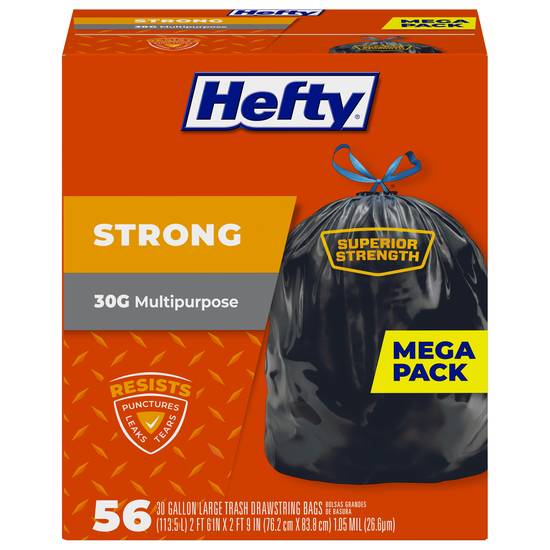 Hefty Strong Multipurpose Large Trash Bags