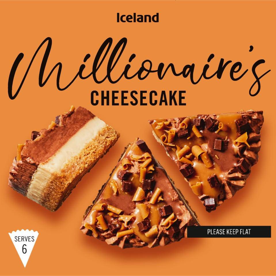 Iceland Millionaire's Cheesecake (450g)