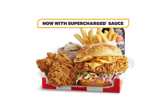 Zinger® Crunch Burger™ Box Hot & Crispy