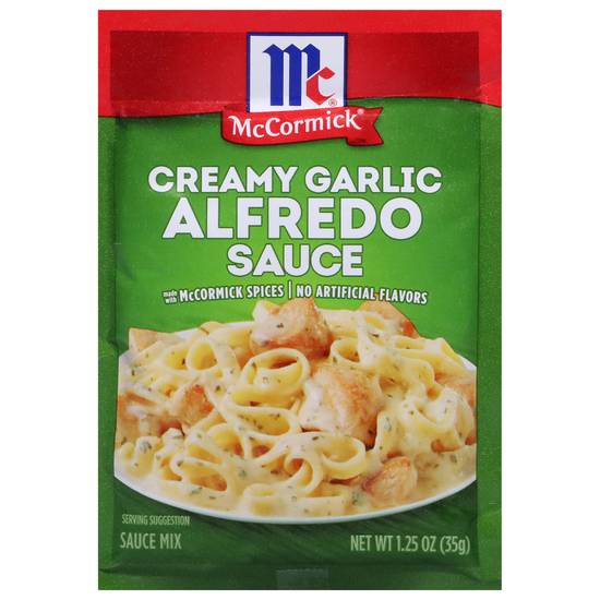 Mccormick Creamy Garlic Alfredo Sauce Mix