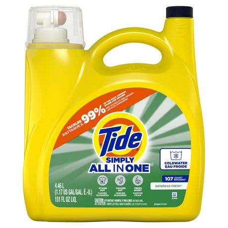 Tide Simply All in One Liquid Laundry Detergent
