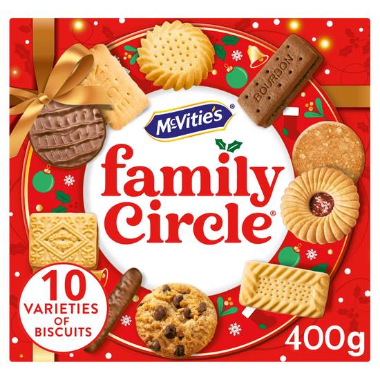 McVitie's Family Circle Biscuit Selection Variety Assortment 400g