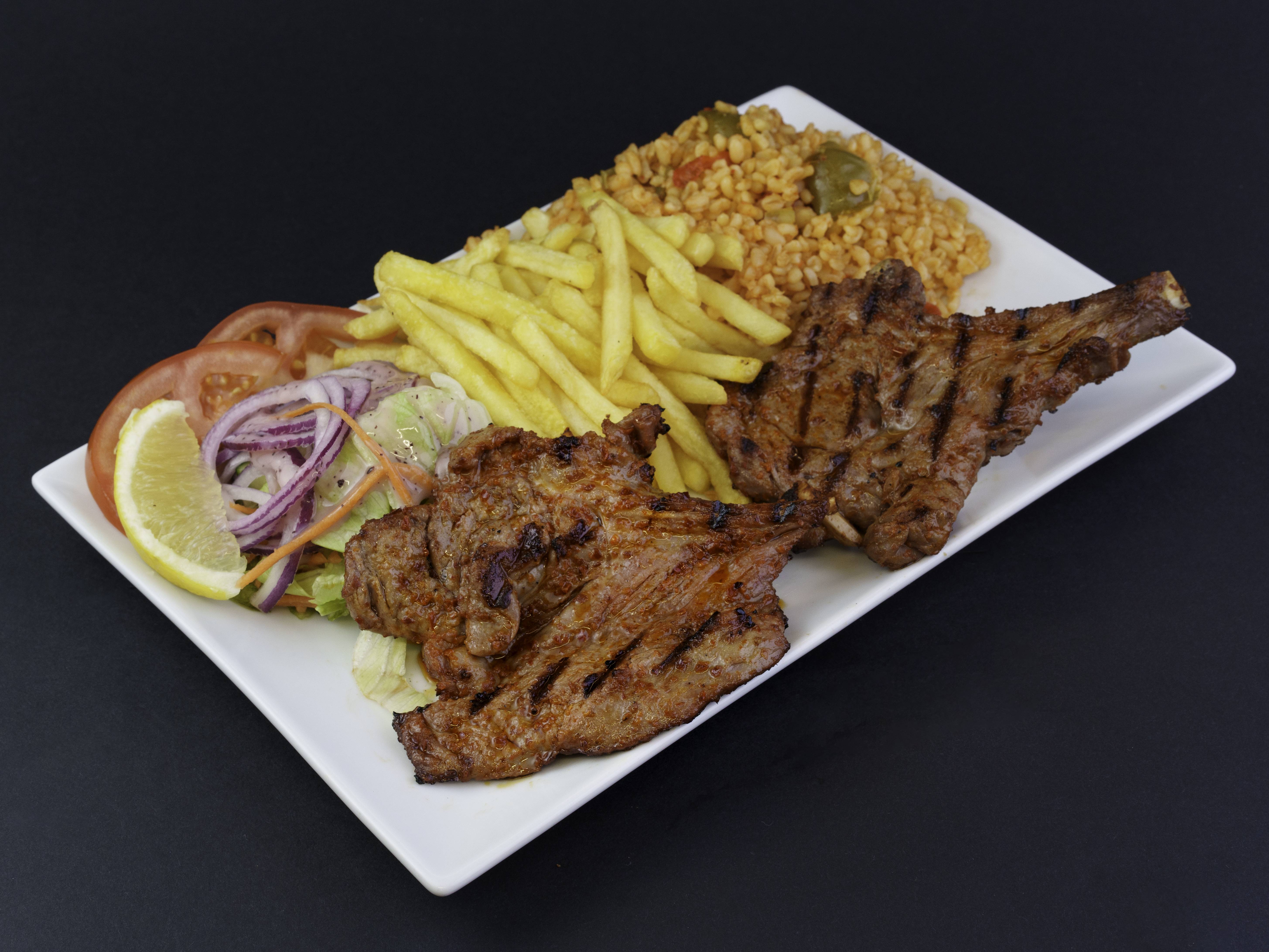 🔥🍛Assiette côtelettes d'agneau